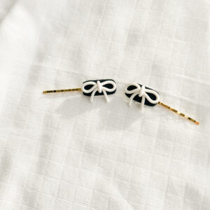 Lyon -  Schleifen Schwarz-weiß